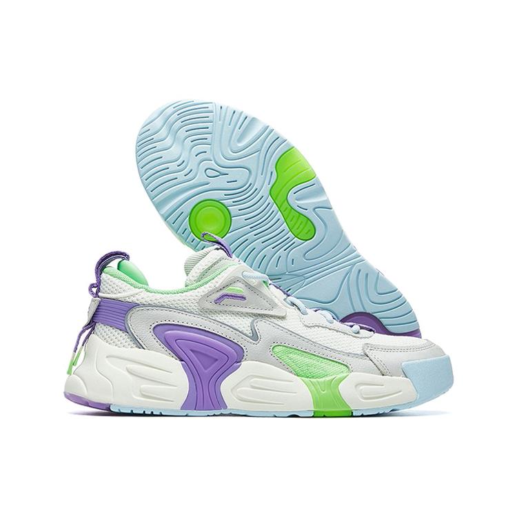 FILA Swarm Low Swirl Sneakers Purple/white/grey F12M021213FSP