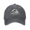 Jurassic World  Movie  Sun Baseball Cap  Women Men Print Hip Hop Hats Summer Y2k Cute Outdoor Sport Sun-Proof Snapback Cap