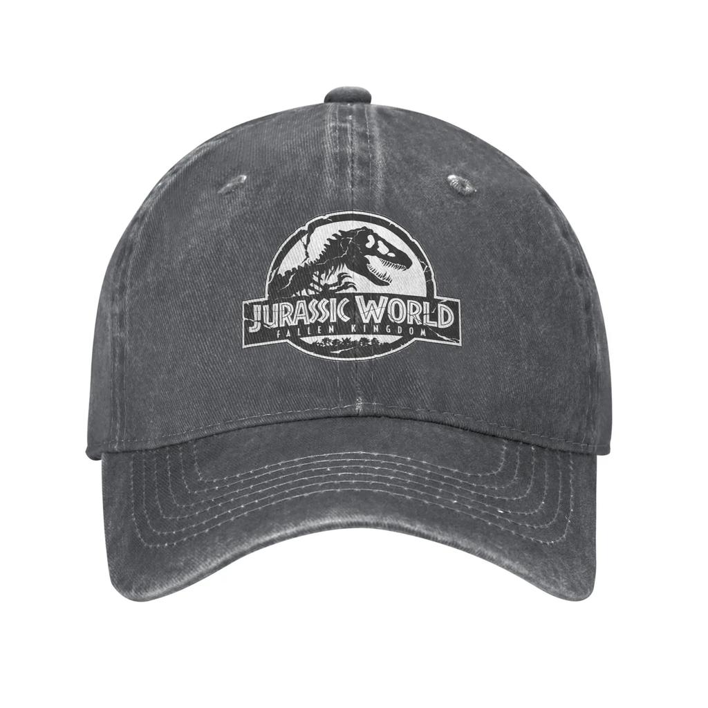 Jurassic World Movie Sun Baseball Cap Women Men Print Hip Hop Hats Summer Y2k Cute Outdoor Sport Sun-Proof Snapback Cap