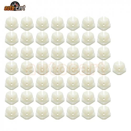 50x Headlight Bezel Grill #8, #10 Screw Nut Clip For GM 347347, 3919773, 3893980
