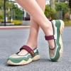 Women's Sandals Large Size Mother Breathable Flat-heeled Casual Shoes Summer Loafers