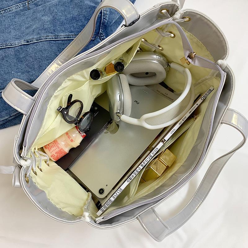 Large Capacity Cross-Border Japanese Anime Ita Bag with Bow Ribbon - Single Shoulder and JK Tote Style