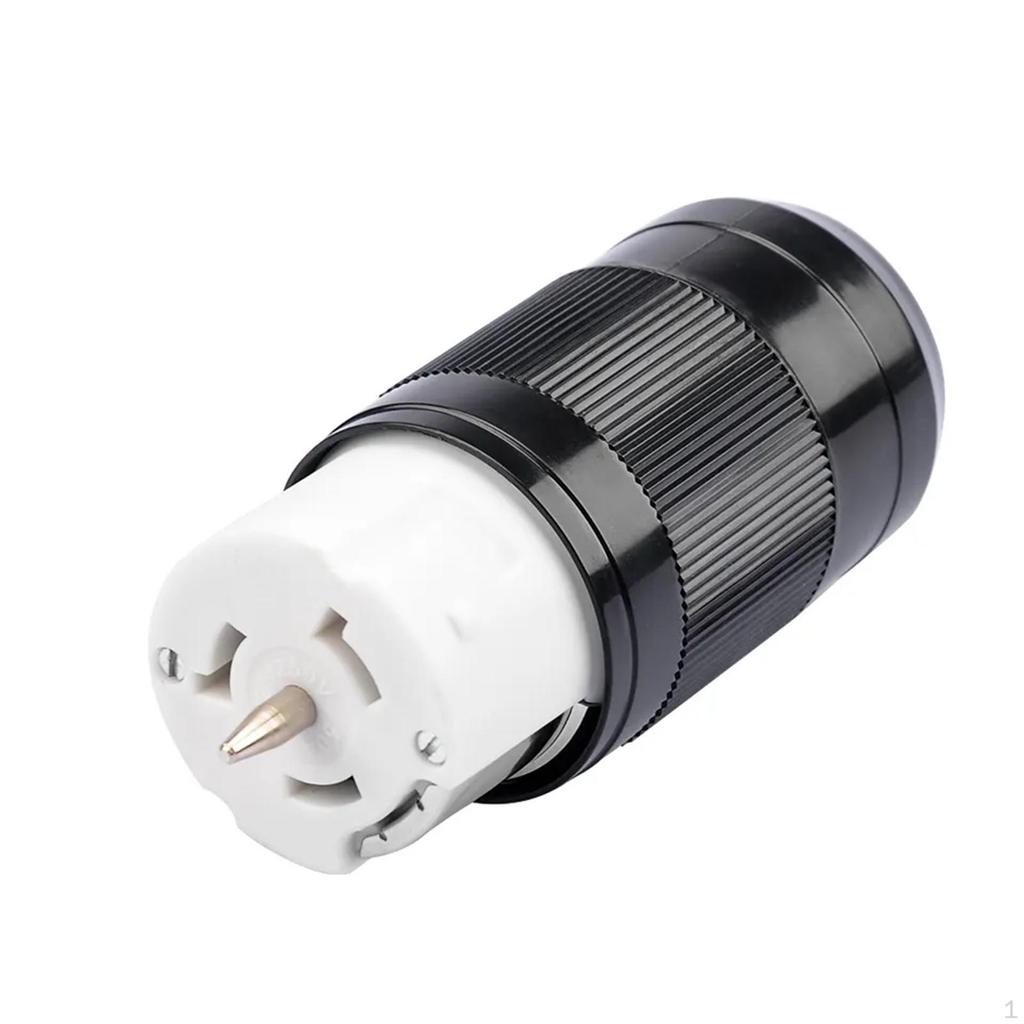 50A Generator Connector Female/ 3 Pole 4 Wire Twist Locking Plug/ Industrial Grade Grounding CS6364C