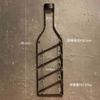 Vintage Wine Rack Wall Hanging Home Restaurant Bar Pendant Loft Creative Bar Decoration Wine Bottle Holder