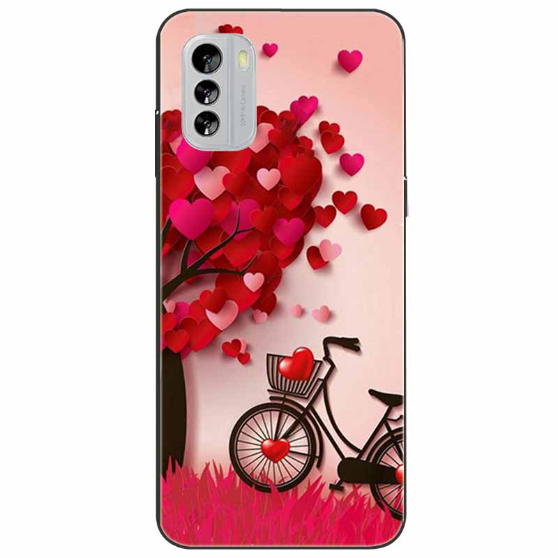 For Nokia G21 Case G11 Capa Silicone Cool Cats Tiger TPU Bumper Protector Soft Black Covers for Nokia G 11 NokiaG21 G 21 Fashion