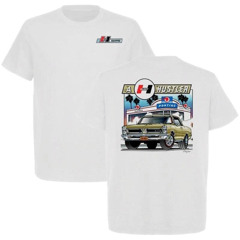 Hurst Pontiac GTO Hustler T Shirt Vintage Muscle Car Service Graphic Tee XXXXL