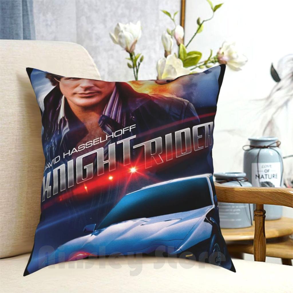 Knight RiderHasselhoff Pillow Case Printed Home Soft DIY Pillow Cover Baywatch Man Sexy Hot Black S S Icon Celebrity