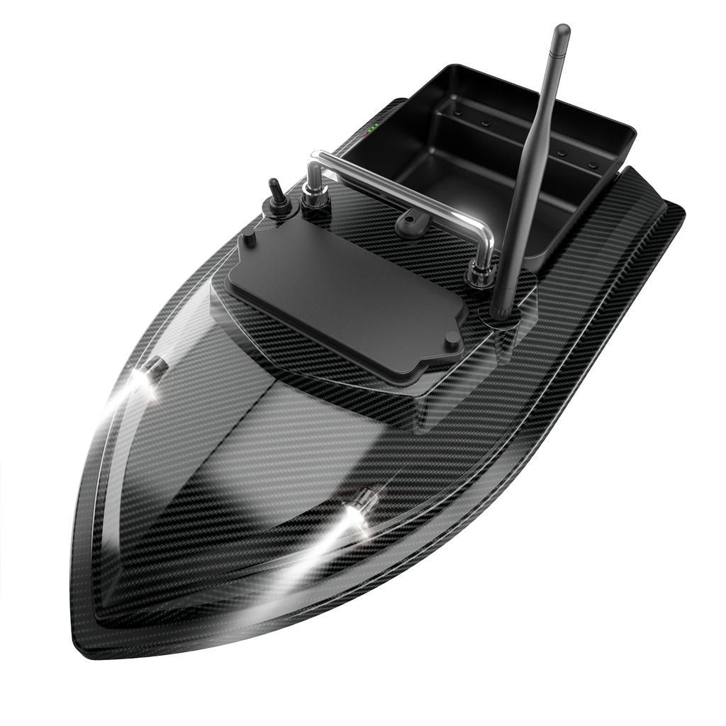 500M Remote Control Bait Boat 2KG Loading RC Fishing Bait Boat Dual Motor Fish Feeder Device