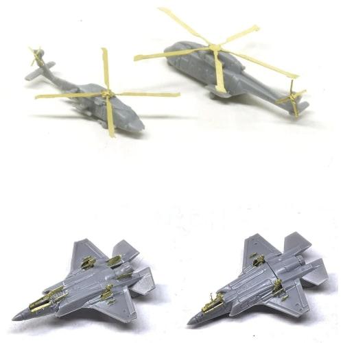 Artist Hobby 1/700 JMSDF Destroyer DDH-184 Kaga Etching Parts Set (for Pit Road) Plastic Model Parts AHLAH270041 (Ship)