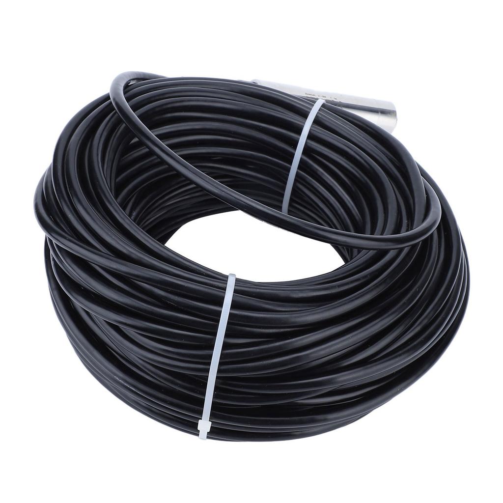 Flüssigkeitsstandssensor 4-20mA Hochpräziser Edelstahl-Wasserstandssender mit 33m Wasserdichtem Kabel für Reservoir