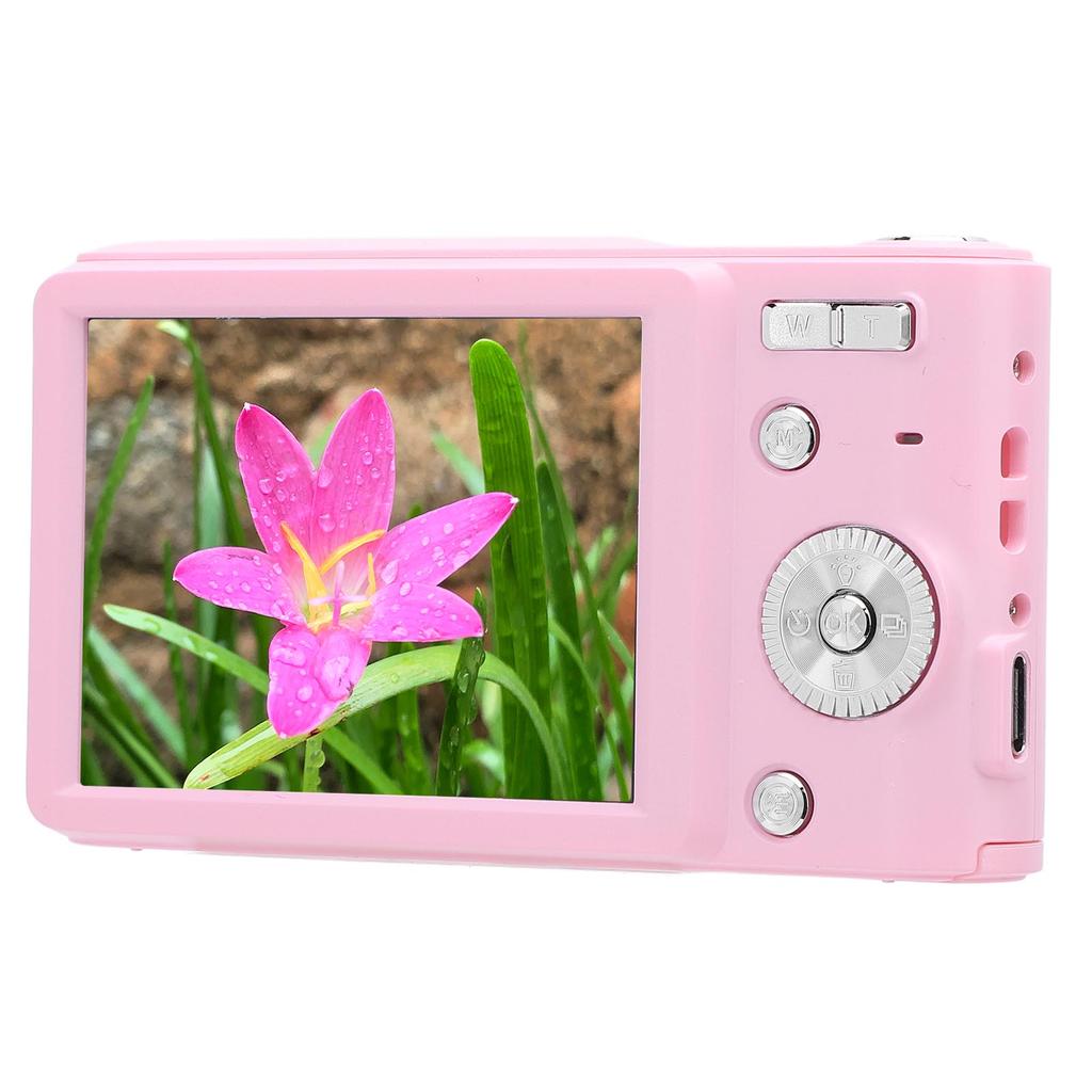 4K 50MP Digital Camera HD 16x Digital Zoom 2.8 Inch LCD Screen Anti Shake Autofocus Retro Compact Small Camera with