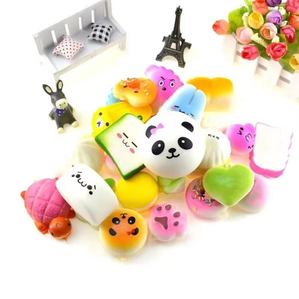 Soft Pinch Le Randomly Pretend Play Food Toy New Antistress Squishy Toys
