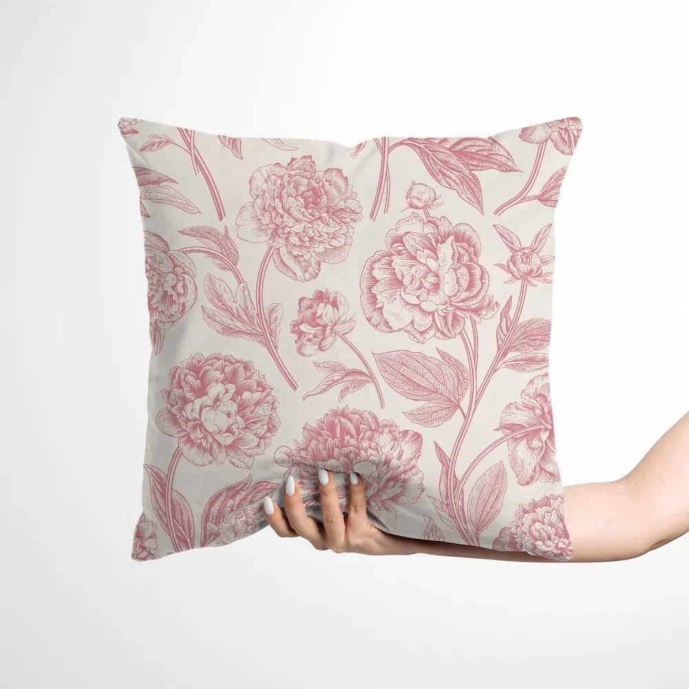 

Covers for Bed Pillows Illustrated Flowers Decorative Pillowcases for Bed Pieces Cushion Cover Silk Pillow Cover Casesz, 66x66cm