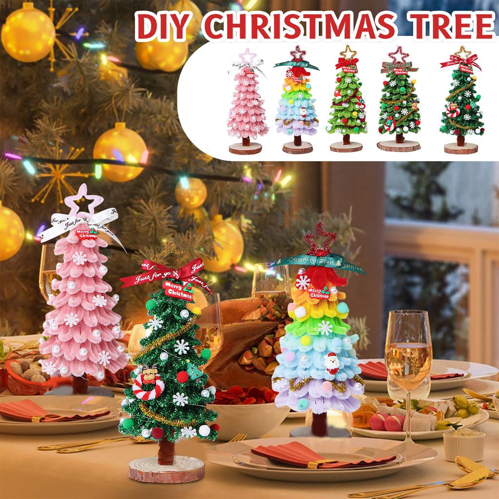 Christmas Tree Decorations, Christmas Tree Set, DIY Christmas Tree Kits, Handmade Christmas Tree, Christmas Party Home Decor