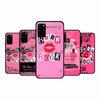 M-Mean Girls B-Burn Book Phone Case For Samsung S 24 Fe 25 Ultra Plus 20 Lite 21 30 22 23 24 22 Ultra 5G Fundas