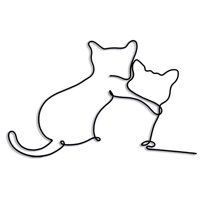 Hot-Selling Metal Animal Wall Art: Iron Craft Decor for Home