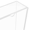 Modern Transparent Desktop Display Case Storage Box Artistic Design For Stationery Cosmetics Small Items Arrangement