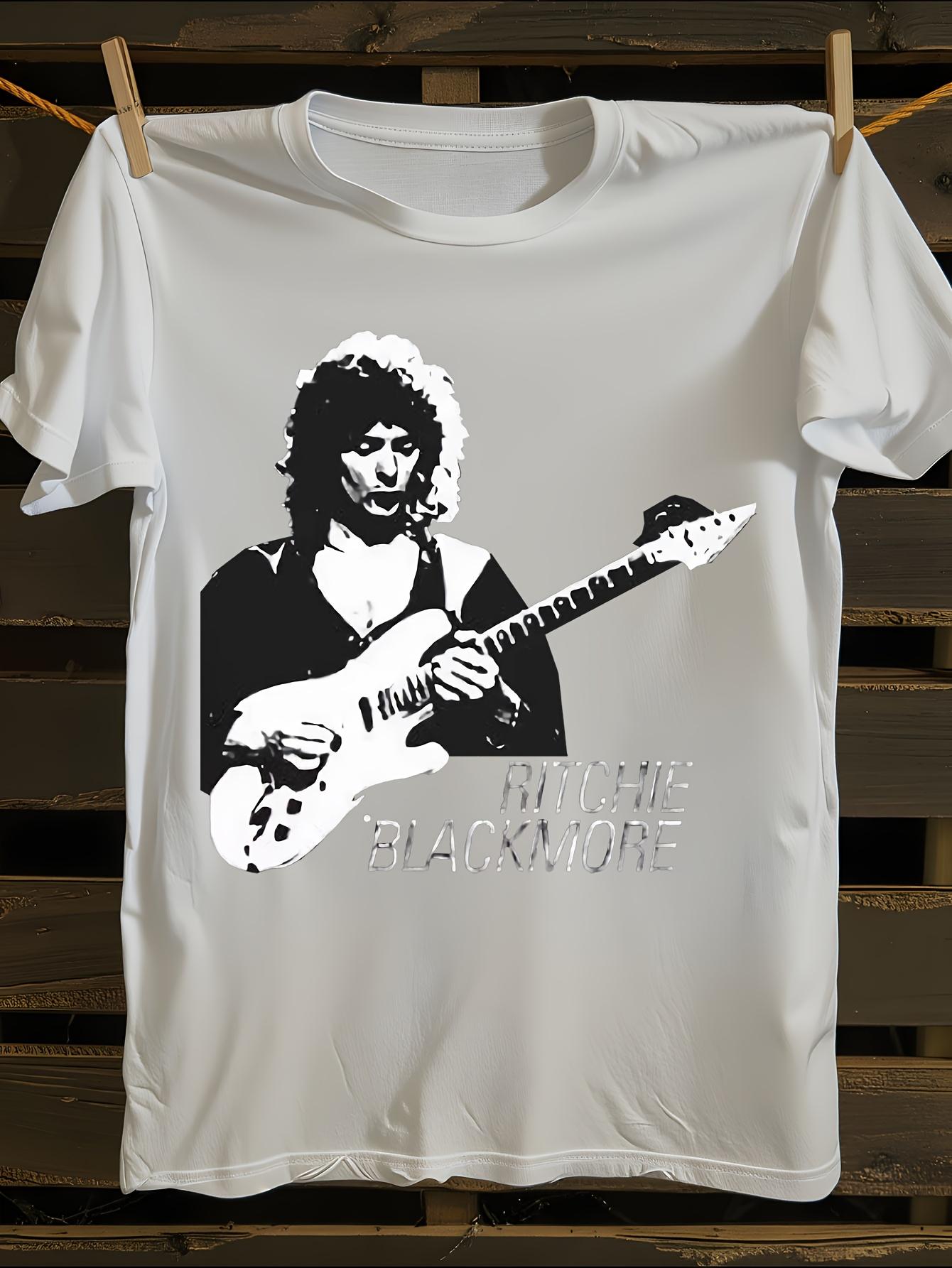 Ritchie Blackmore Signature Black T-shirt XL