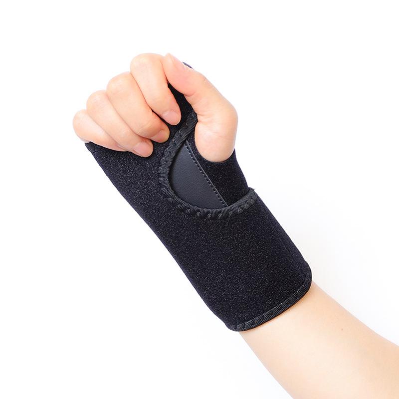 Neuer Sehnenansatz Handgelenkstütze Fester Riemen Atmungsaktiv Verstellbar Anti-Verstauchung Fixierhülse Stahlplatte Handgelenkstütze