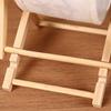 Wooden Beach Chair Phone Holder Adjustable Universal Lounge Chair Desk Cellphone Stand Decoration Ornament Phone Accessories
