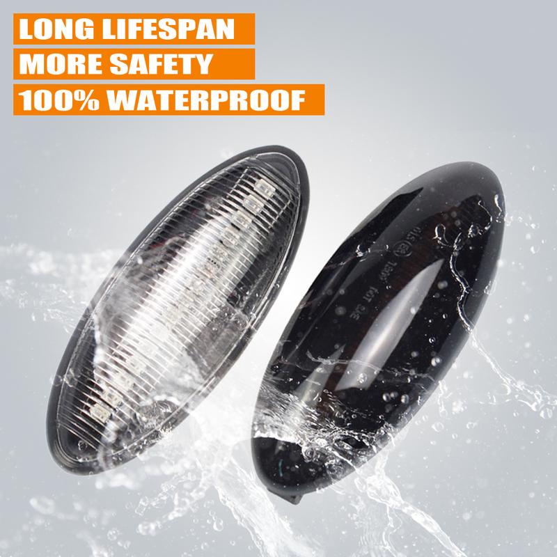 2 Stück Für Toyota Yaris COROLLA Auris Mk1 E15 RAV4 Mk3 Dynamische LED Blinker Seitenmarkierungsleuchten Sequentielle Blinker