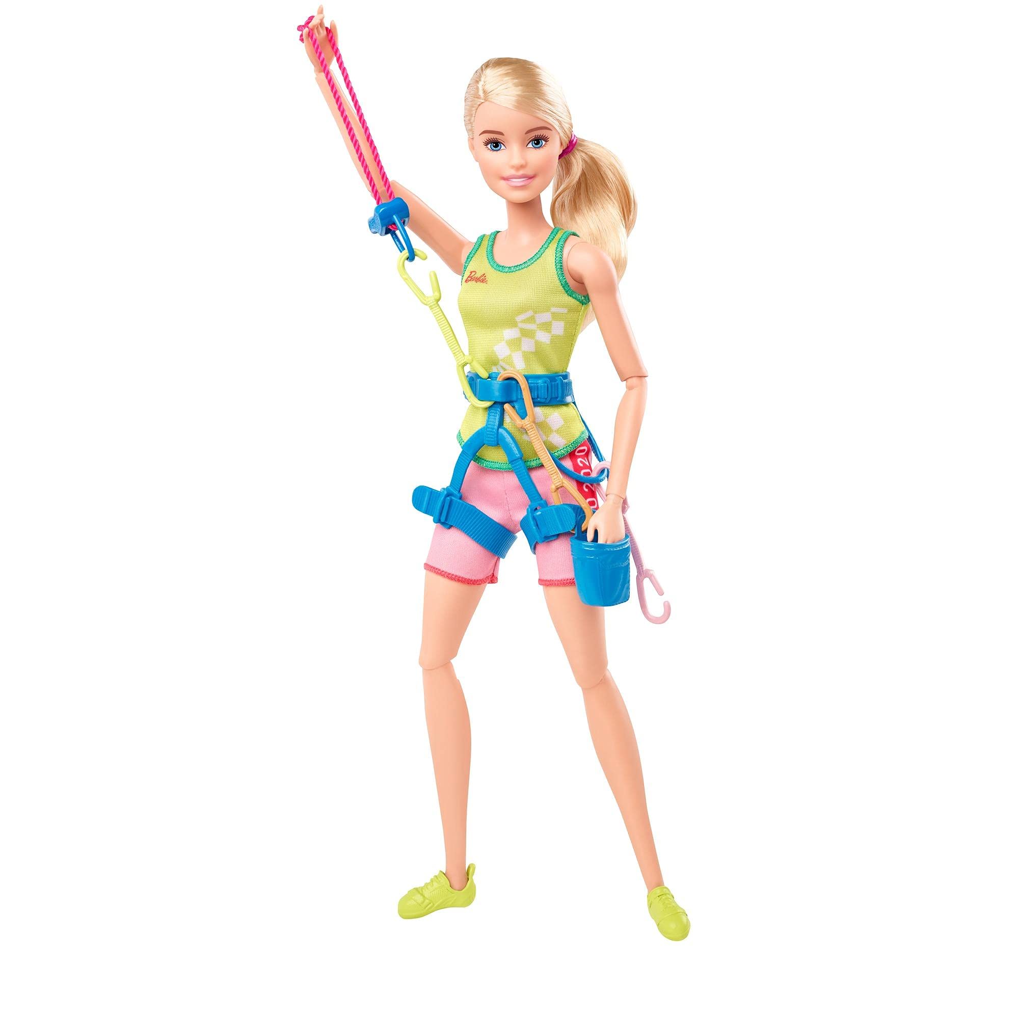 

Barbie Tokyo Olympic Licensed Barbie Sport Climbing Champion Tokyo 2020 Olympics and Accessory 3 and GJL75 [Dress-up Doll] [Doll Set] [Ages Up]