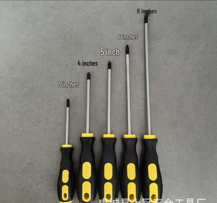 Ergonomic Non-slip Magnetic Screwdriver Set: Slotted, Phillips, and Torx.