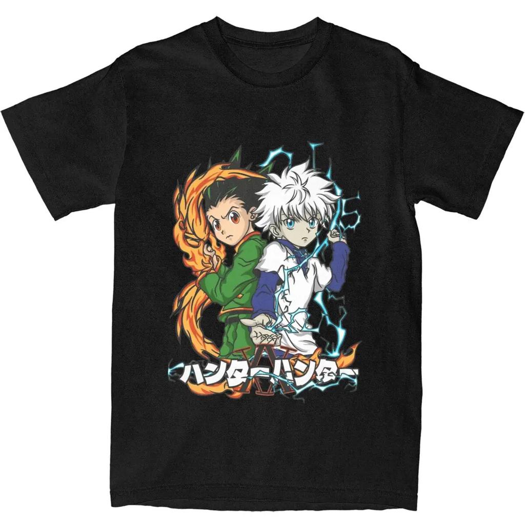 Amazing Hunter X Hunter T Shirt Men Women  Gon Freecss Killua Zoldyck Tee Shirt Gift Idea Clothes