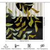 Botanical Shower Curtain Eucalyptus Greenery Leaf Pattern Nature Decor Bathroom Fabric Backdrop Waterproof Modern Farmhouse Styl