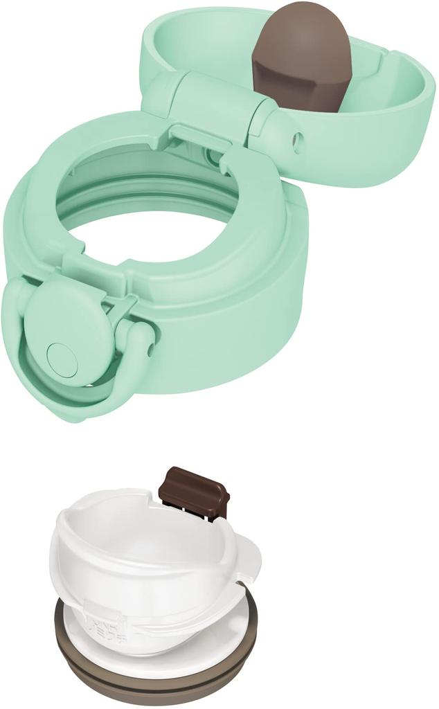 Thermos Vacuum Insulated Portable Mug, 500ml, Stainless Steel, Leak-Proof, Mint Gradient, JNR-502LTD M-G