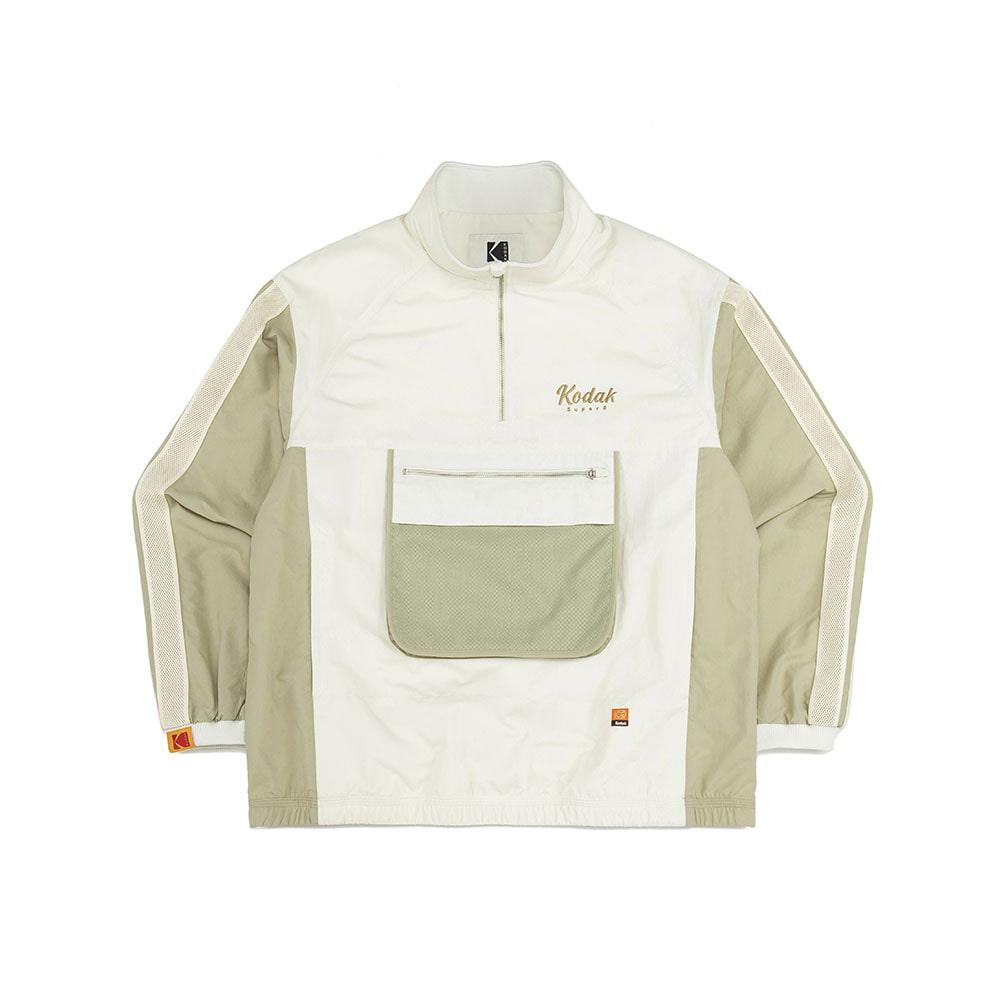 Kodak Sunshine Track Anorak Jacket Beige