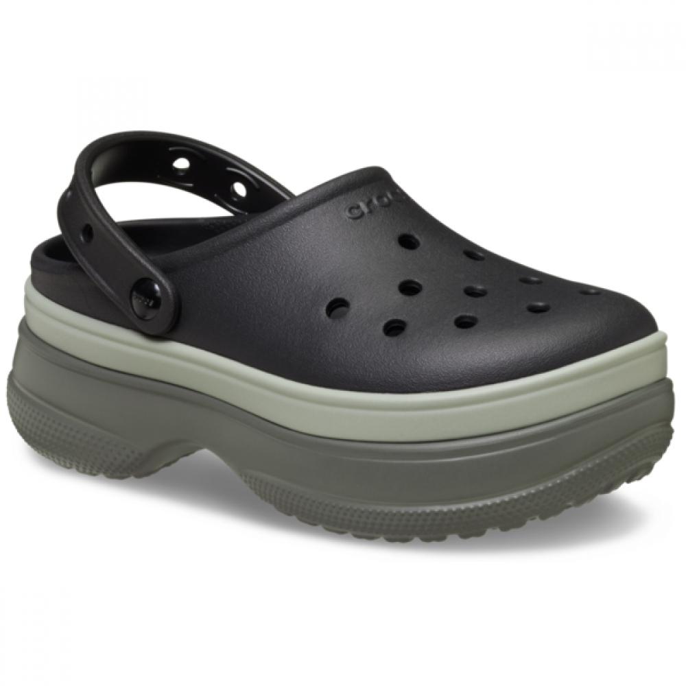 Crocs Klasické vrstvené dřeváky Černé 211355 001