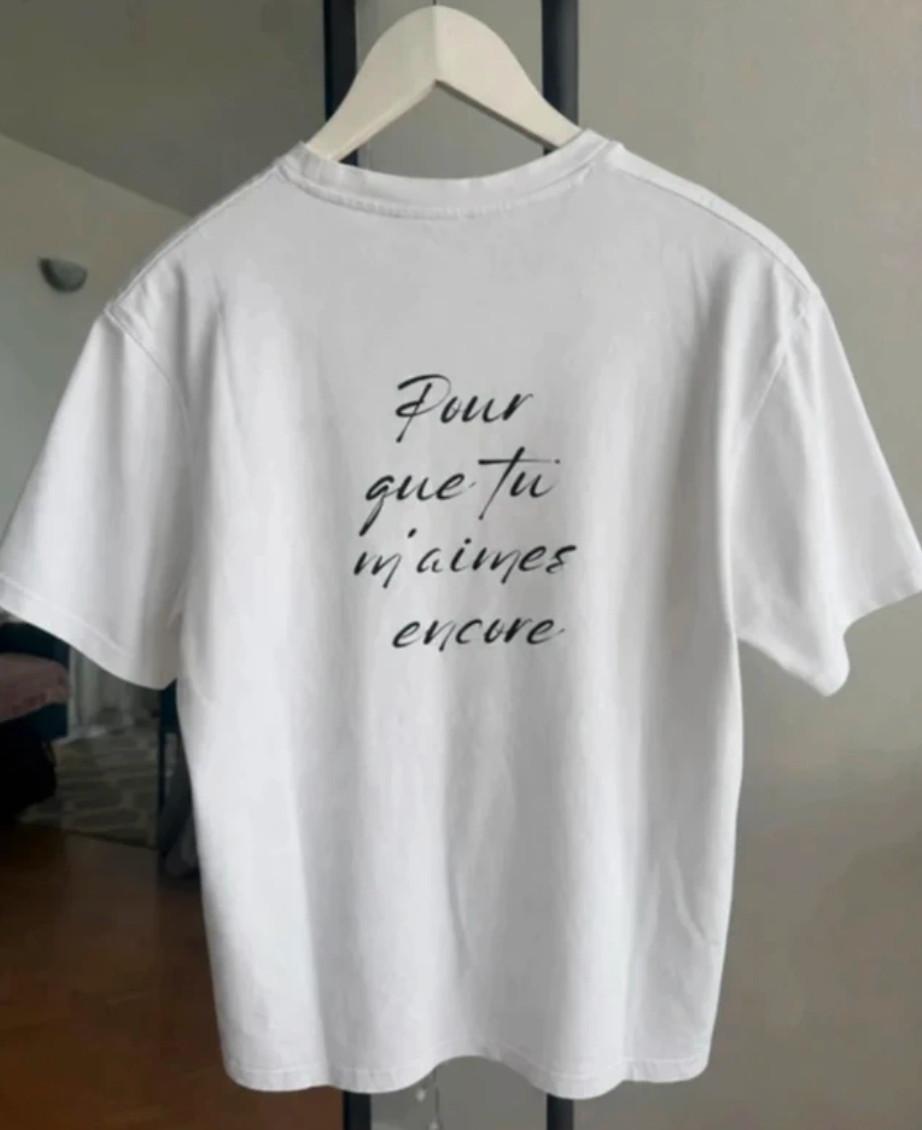 T-krekls Céline Dion Paris 2026 balts