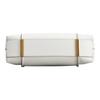 Tods T Timeless Brand T-Shaped Metal Pendant Zipper Closure Leather Hobo Bag Women Bags White XBWTSBS0200Q8EB015