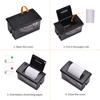Aiebcy Embedded Thermal Receipt Printer 58MM Mini Printing Module Low Noise with USB/RS232/TTL