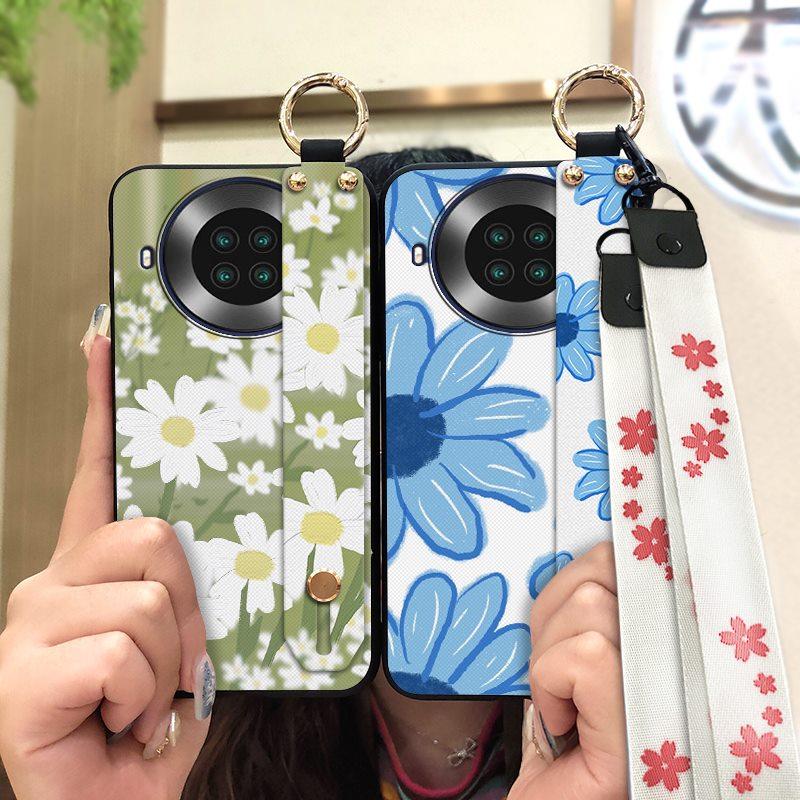 Soft Case Protective Phone Case For Cubot Note20 Anti-dust Back Cover Durable Wrist Strap Dirt-resistant Shockproof Ring