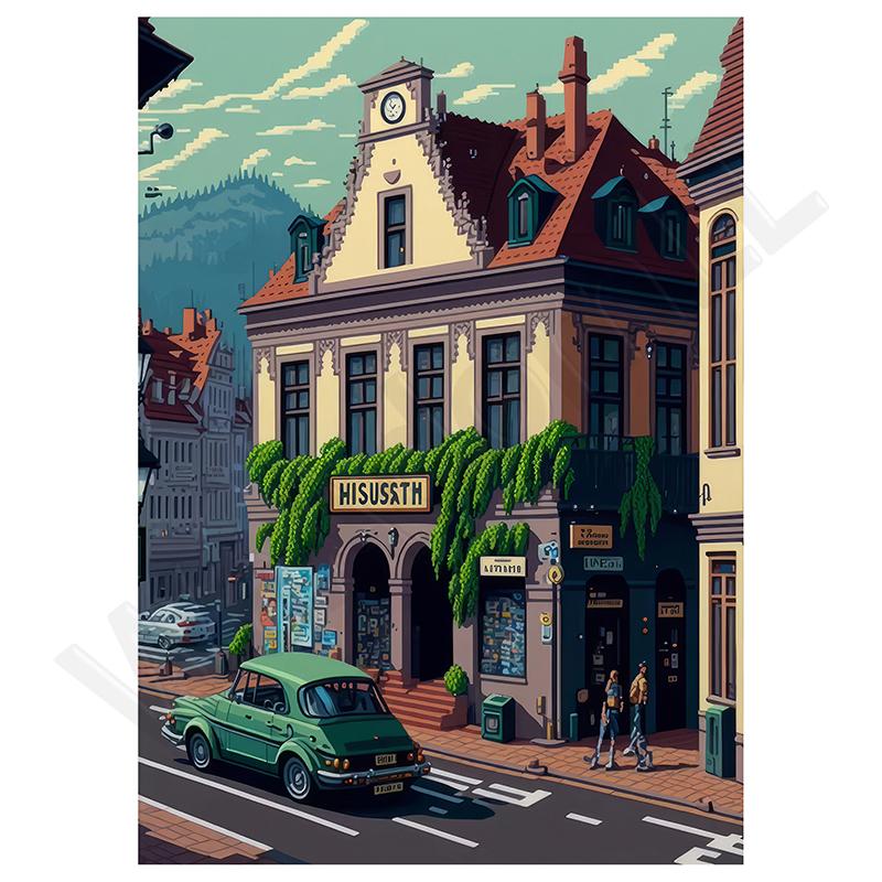 5D Diy Diamond Paintings Kits New 2025 Accessories 30x40 Cm Wall Art Diamond Art Painting Kits Embroidery Full Crystal Mosaic