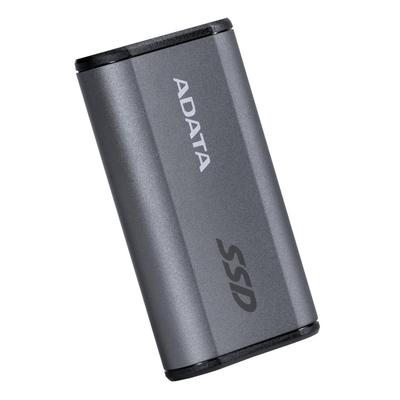 Adata 500Gb Elite Se880 External Ssd, Titanium Gray, Aeli-Se880-500Gcgy