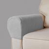 1Pair Stretch Sofa Armrest Cover Anti-slip Jacquard Sofa Cover Dust-proof Elastic Couch Arm Protector for Home Furniture Decor