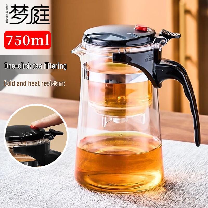 High Borosilicate Glass Teapot with Infuser
