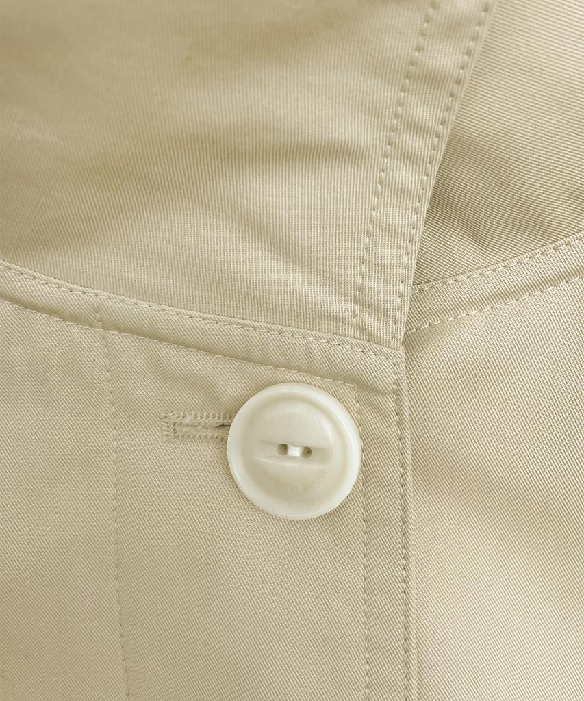 Somewherebutter Breeze Half Trench Coat - Beige