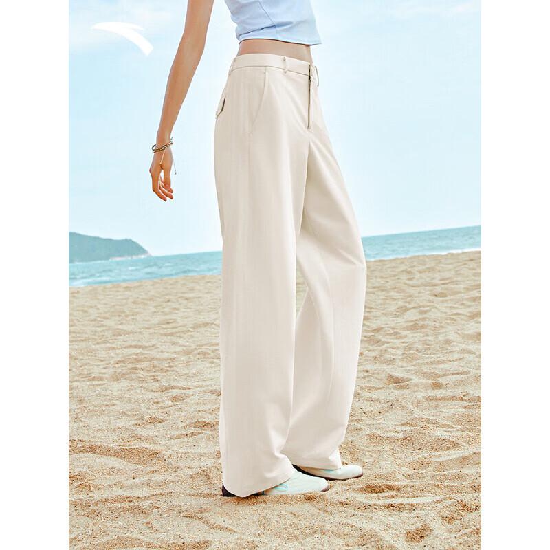 ANTA Women s Free Loose Straight Leg Casual Pants 160/S