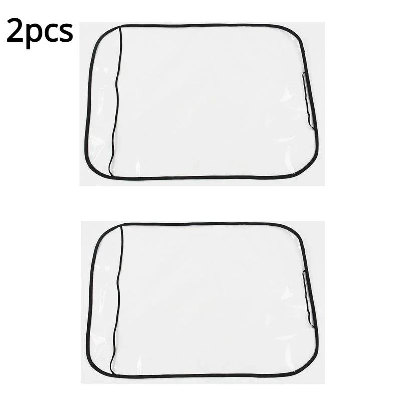 2pcs Anti-dirty Protection Car Seat Cover Waterproof Anti-Kick Car Seat Back Protector Cover for Children Kid Baby Car Supply