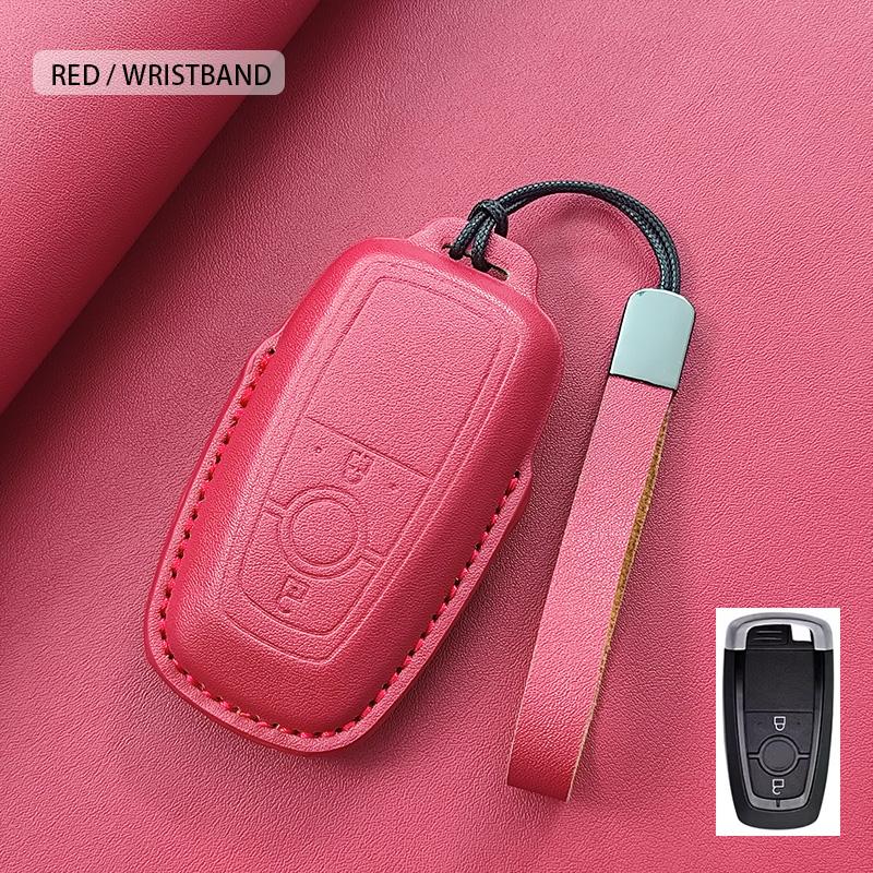 Car Key Case Cover Fob For Ford Focus 3 4 St Mondeo 5 Mk5 Edge Fusion Mustang Explorer F150 F250 F350