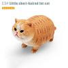 PVC Simulation Cat Model Devon Curly Cat Lifelike Cat Action Figures Sleepy Stretching Cat Simulation Pet Desktop Ornament
