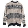 KENZO GOLF 90s Made In Japan Old Geometric Pattern Long Sleeve Sweater Women Used
