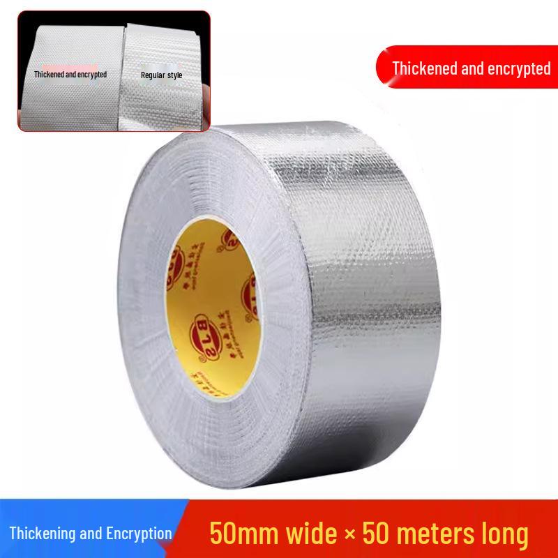 Nastro adesivo in foglio di alluminio impermeabile resistente alle alte temperature per isolamento condotti e protezione solare