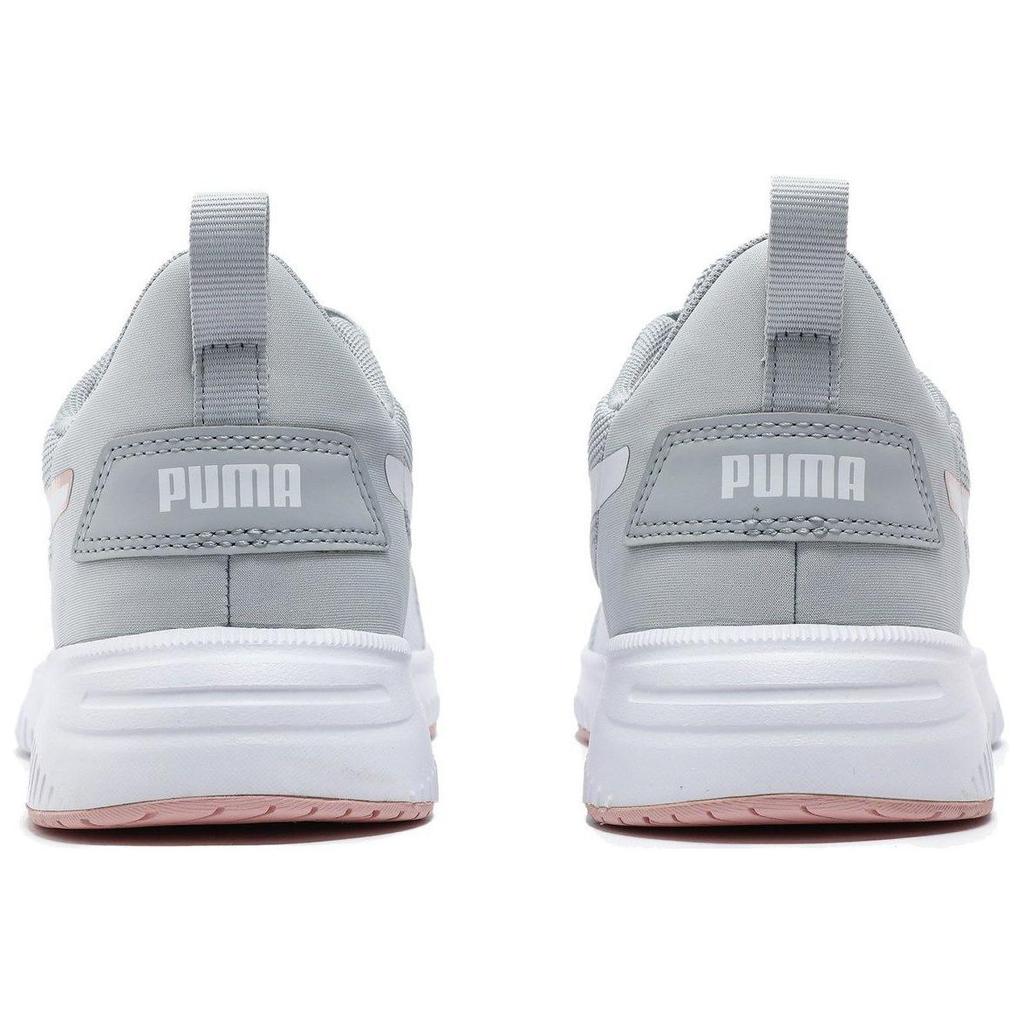 New PUMA Flyer Fle Slip Resistant Cushioning Low Top Casual Running Shoes Unisex Gray Pink 195201-28