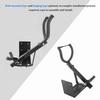 Saxophone Stand Sturdy Metal Wall Mounted Saxophone Holder Display Rack for Alto Tenor Saxophone