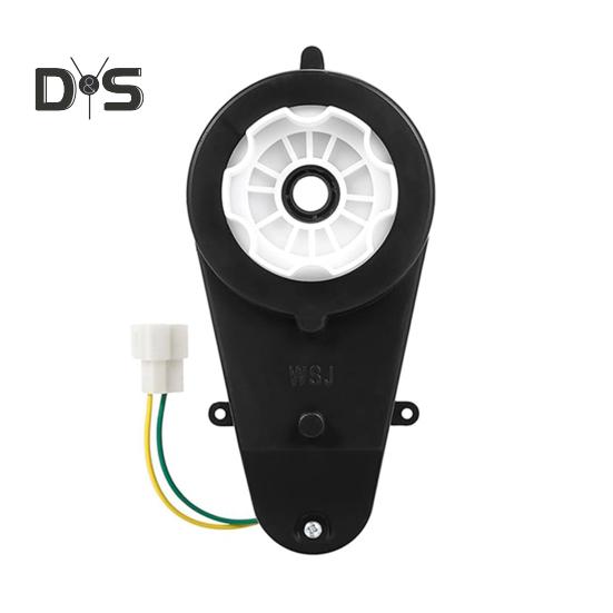 

Детская машина для езды на автомобиле, коробка передач 550 12 В 40000 об/мин, высокоскоростной электродвигатель, коробка передач, приводной двигатель RS550, сменная коробка передач чёрный